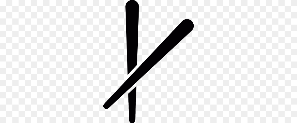 Two Crossed Chopsticks From Japan Vectors Logos Icons, Baseball, Baseball Bat, Sport, Cutlery Free Transparent Png
