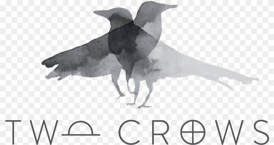 Two Crows Two Crows, Animal, Bird Free Png Download