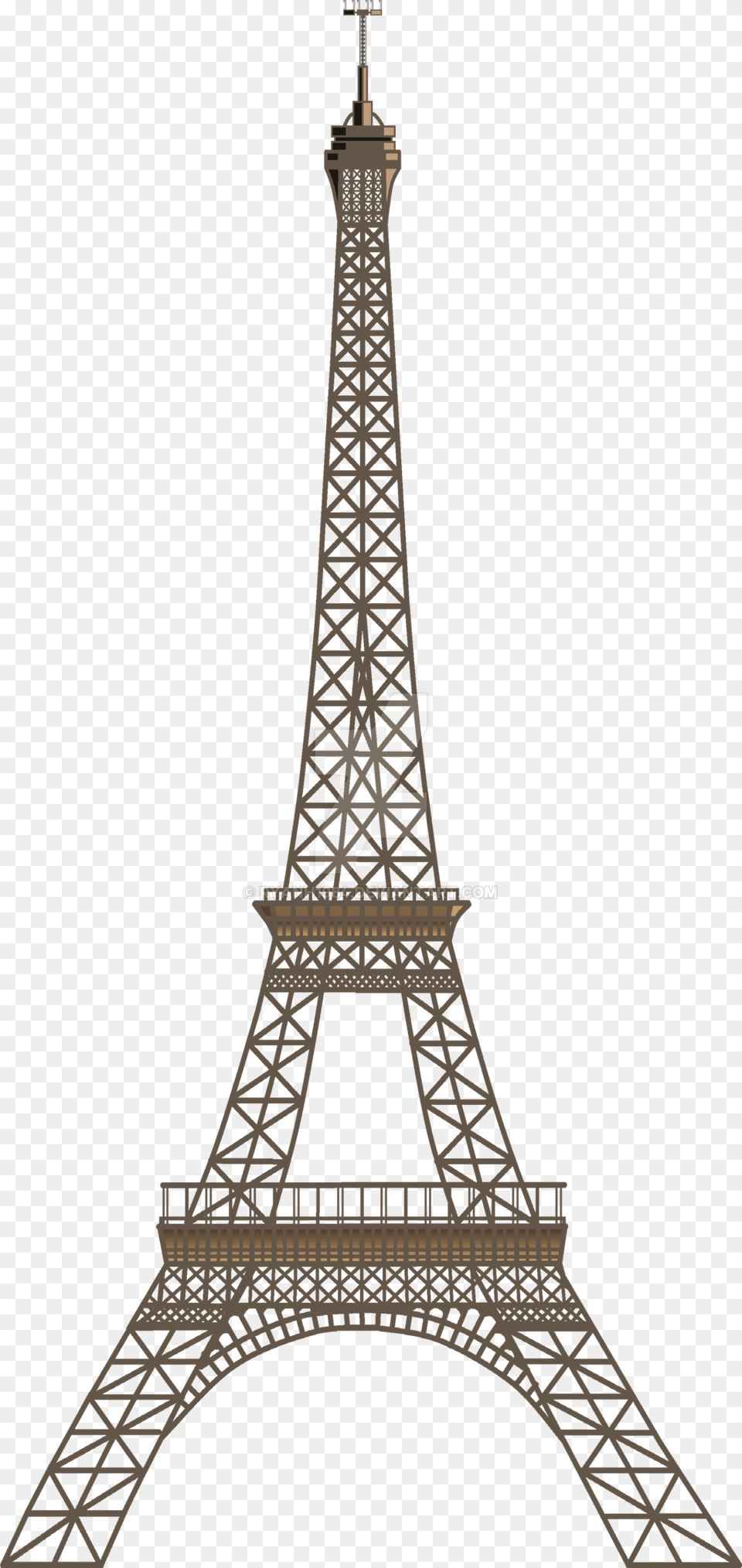Two Dimensional Eiffel Tower Paris Eiffel Tower Clipart, Architecture, Building, City Free Png