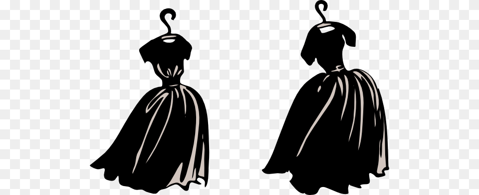 Two Dresses Clip Art, Fashion, People, Person, Cape Free Png Download