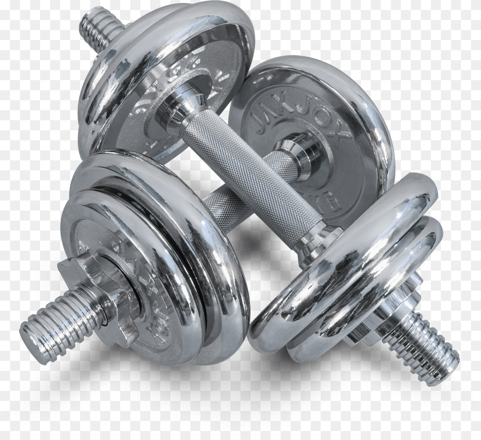 Two Dumbbells Endless Possibilities Jaxjox Chrome Weight Set 20kg Pair Of Dumbbells Png Image