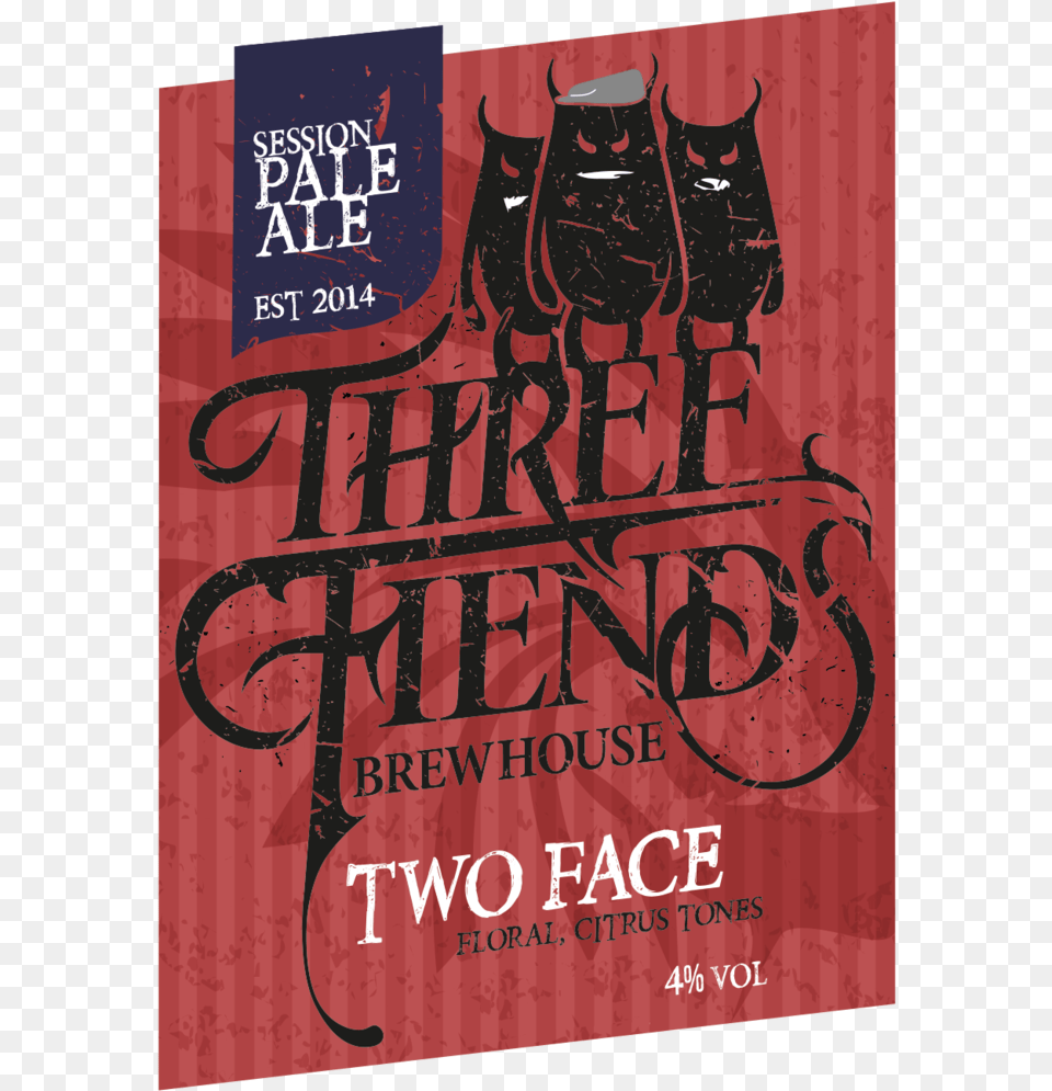 Two Face Session Pale Ale India Pale Ale, Advertisement, Book, Poster, Publication Free Transparent Png