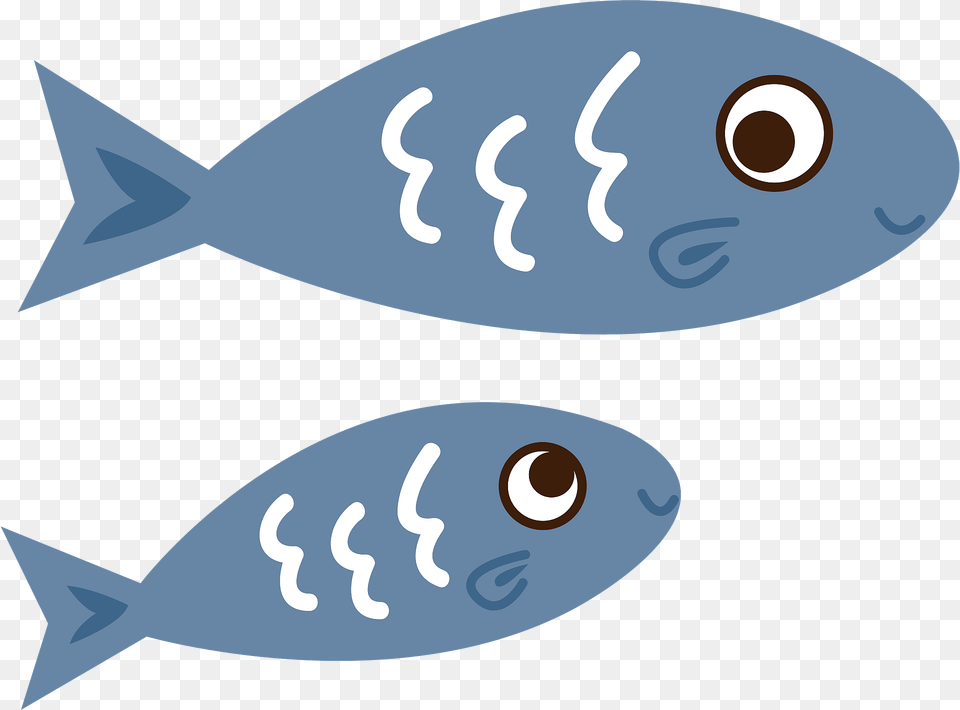 Two Fishes Clipart, Animal, Fish, Sea Life, Tuna Free Png Download