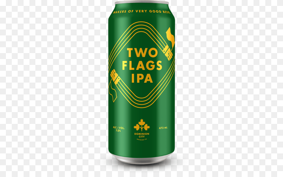 Two Flags Ipa Dominion City Brewing Co, Can, Tin, Alcohol, Beer Free Transparent Png