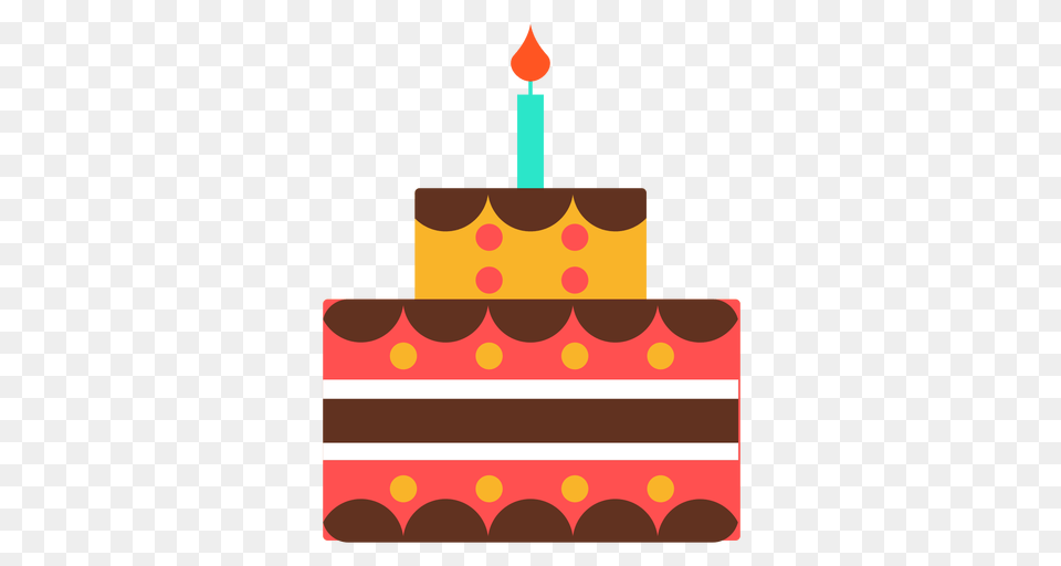 Two Floors Birthday Cake, Birthday Cake, Cream, Dessert, Food Png Image