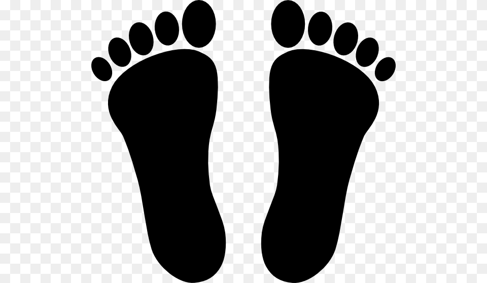 Two Footprints Black Clip Art, Footprint, Smoke Pipe Free Transparent Png