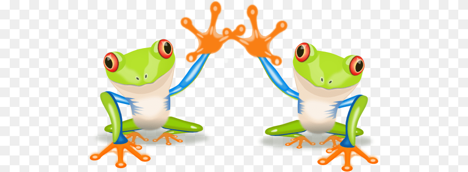 Two Frogs Clip Art For Web, Amphibian, Animal, Frog, Wildlife Png