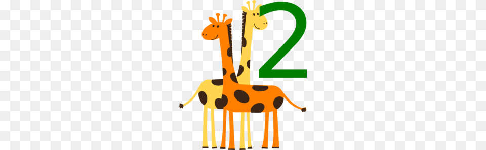 Two Giraffes, Animal, Giraffe, Mammal, Wildlife Free Transparent Png