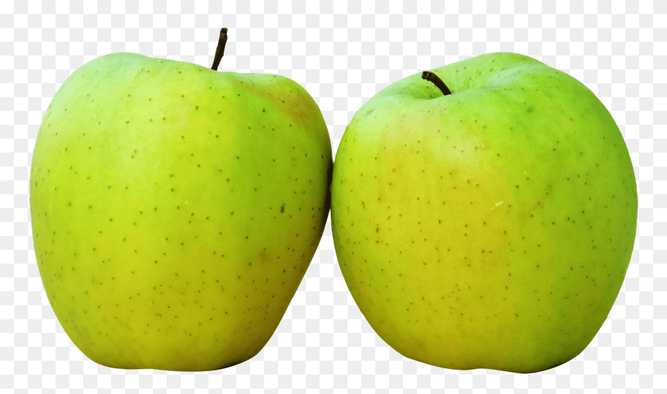 Two Green Apples Image, Apple, Food, Fruit, Plant Png