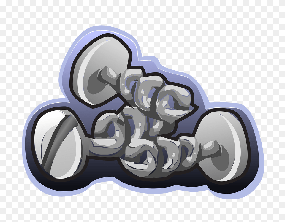 Two Grey Screws Clipart, Smoke Pipe Png