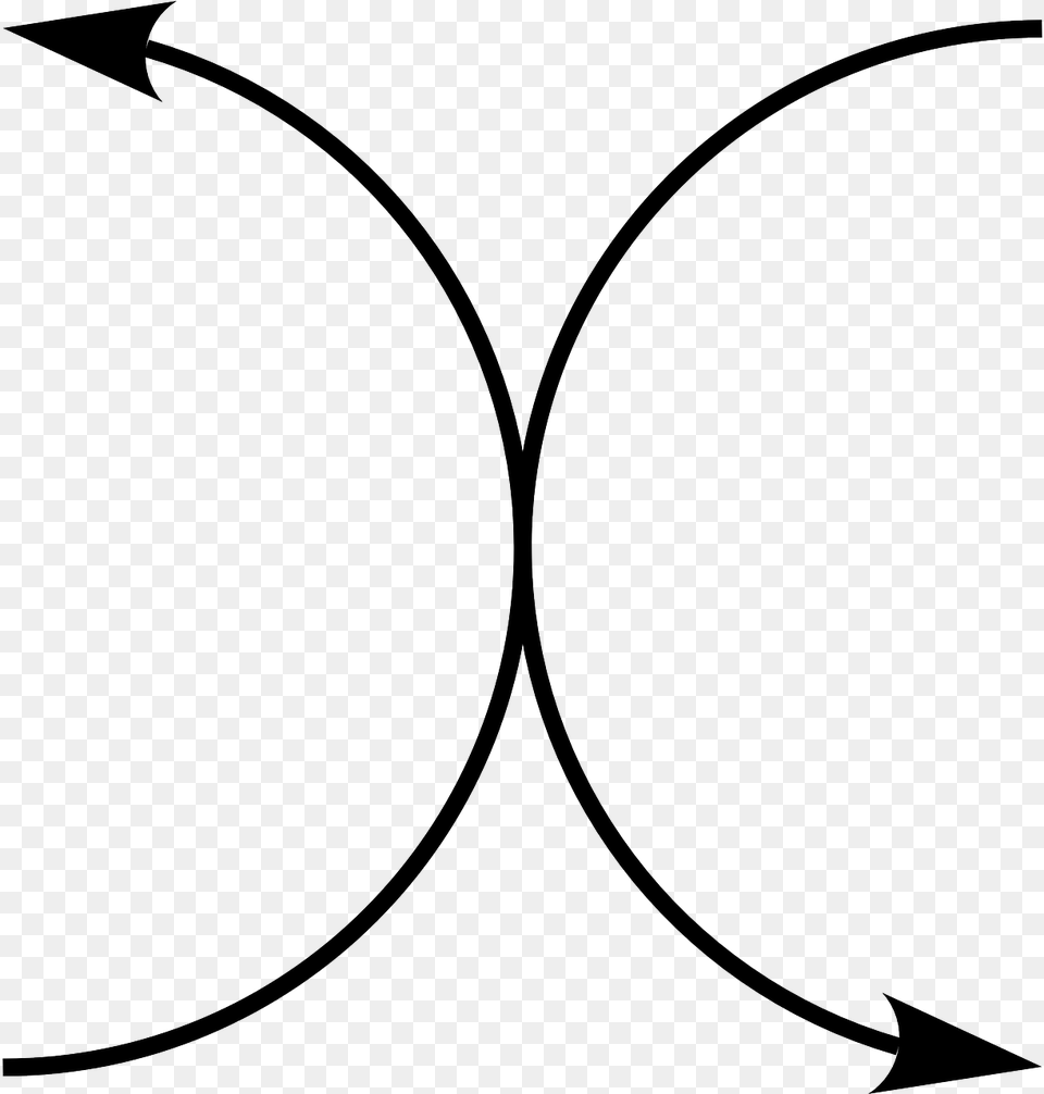 Two Half Circles Symbol, Bow, Weapon Free Png