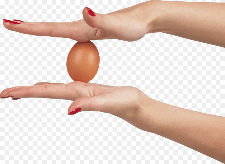 Two Hand Holding Egg Hand Holding Egg, Body Part, Finger, Food, Person Free Png Download