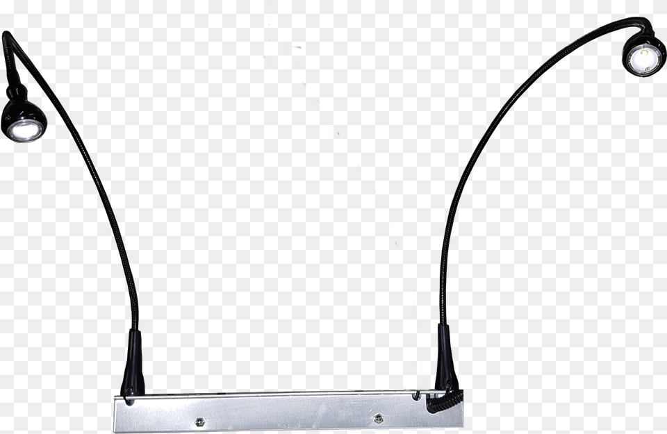 Two Headed Adjustable Led Worklight Street Light, Lighting, Lamp Free Png