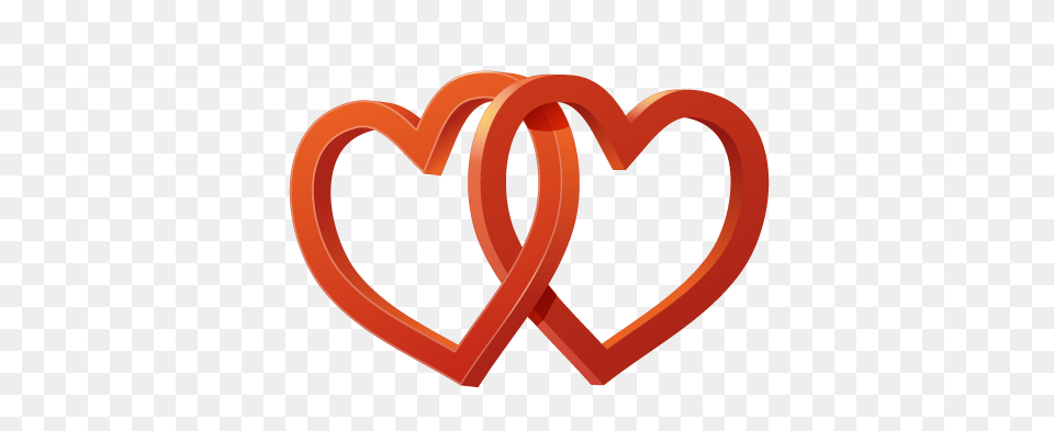 Two Hearts Clipart, Knot, Tape, Dynamite, Weapon Png Image