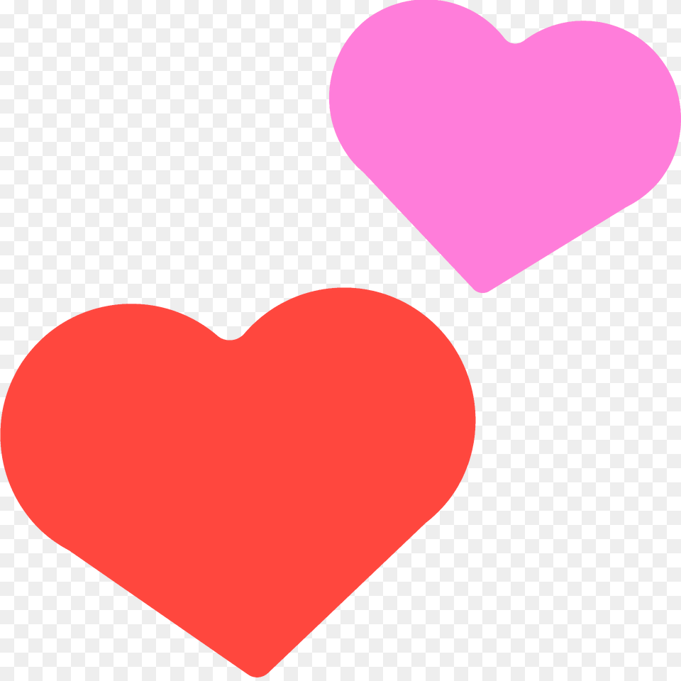 Two Hearts Emoji Clipart, Heart Free Png