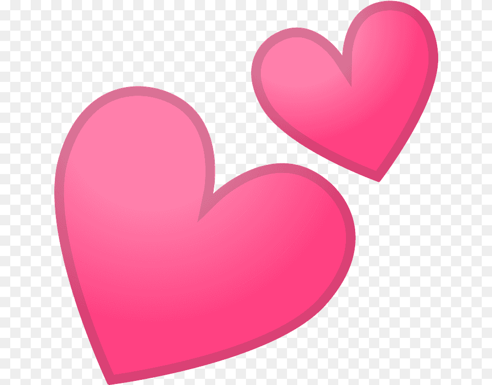 Two Hearts Emoji Clipart Download Transparent Girly, Heart Png