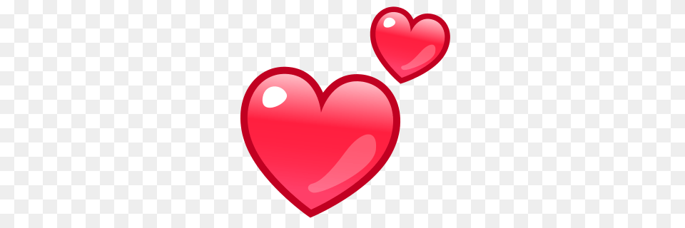 Two Hearts Emojidex, Heart Free Png Download
