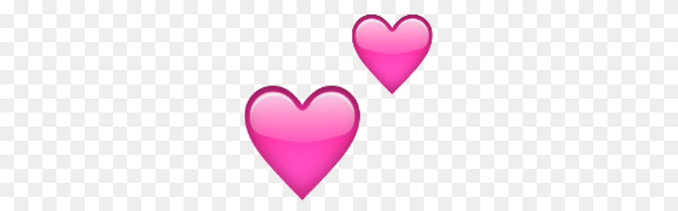 Two Hearts Emojis Emoji Heart Emoji And Heart, Disk, Purple Png Image