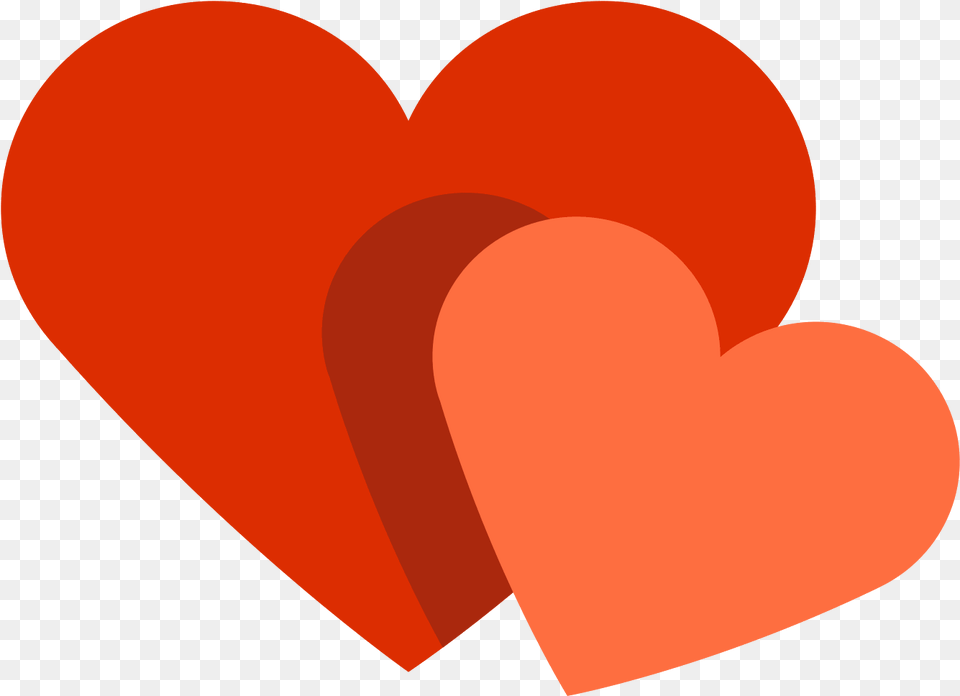 Two Hearts Icon, Heart Png Image
