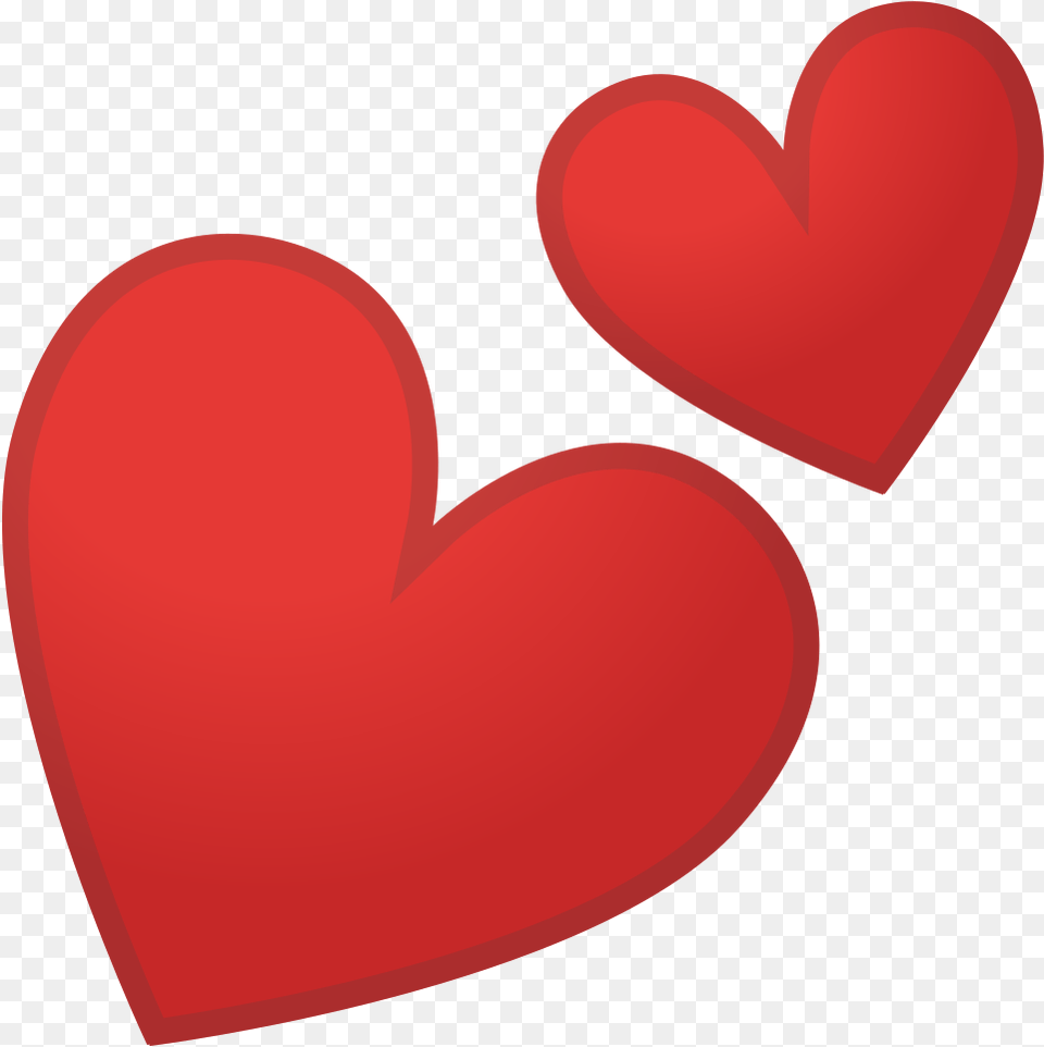 Two Hearts Icon Two Hearts Emoji, Heart Free Transparent Png