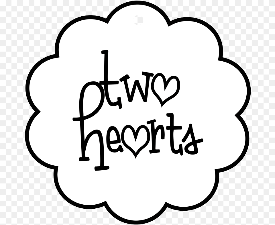 Two Hearts Neighm Tags, Text, Handwriting Free Png