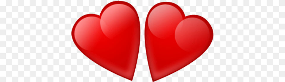 Two Hearts Picture Glossy Hearts, Heart Free Png