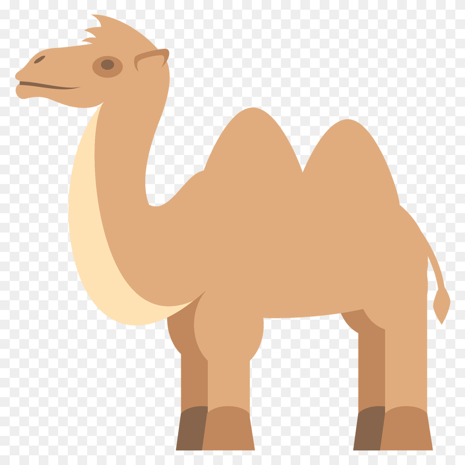 Two Hump Camel Emoji Clipart, Animal, Mammal, Kangaroo Free Png