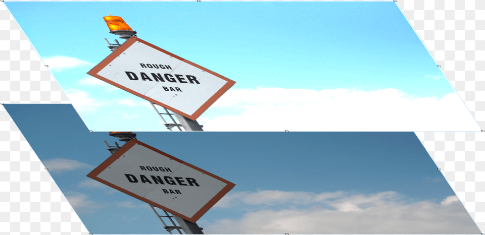 Two Images Stacked On Top Of Each Other Sign, Symbol, Road Sign, Aircraft, Airplane Free Png Download