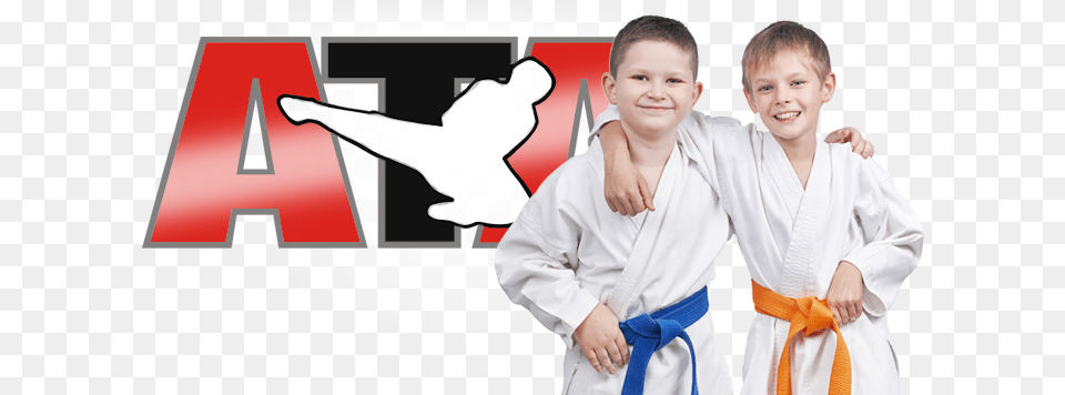 Two Karate Buddys Ata Martial Arts Logo, Sport, Person, Martial Arts, Judo Png Image