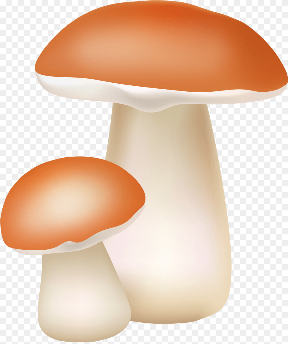 Two Mushrooms Cliaprt Clipart Mushroom, Fungus, Plant, Agaric, Amanita Free Transparent Png