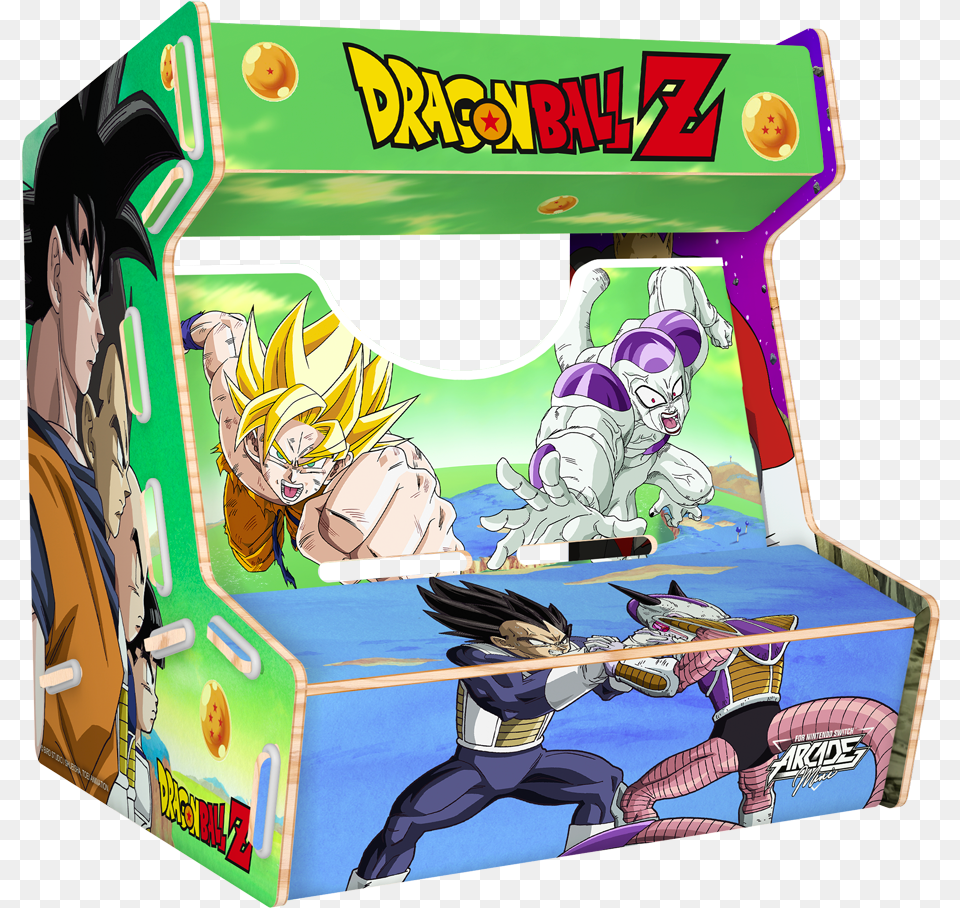 Two New Arcades Mini Models One Piece And Dragon Ball Z Dragon Ball Z Goku, Book, Comics, Publication, Baby Free Png