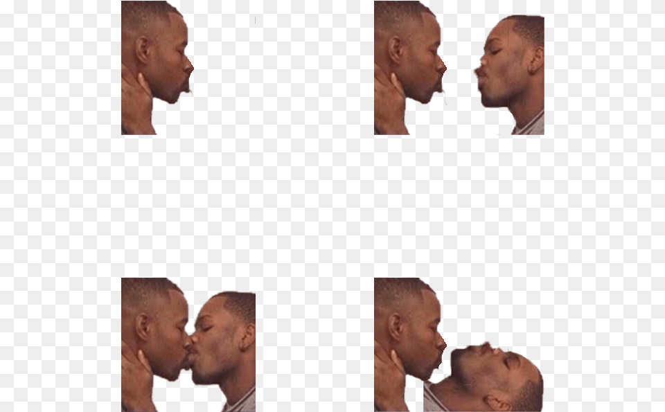 Two Niggas Kissing Person, Face, Head, Adult Free Transparent Png