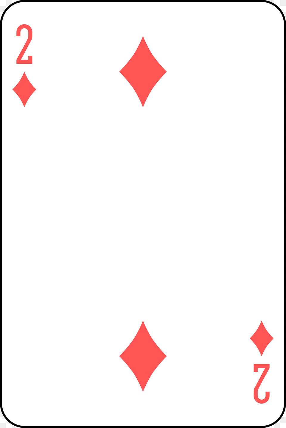 Two Of Diamonds Clipart, Symbol Png