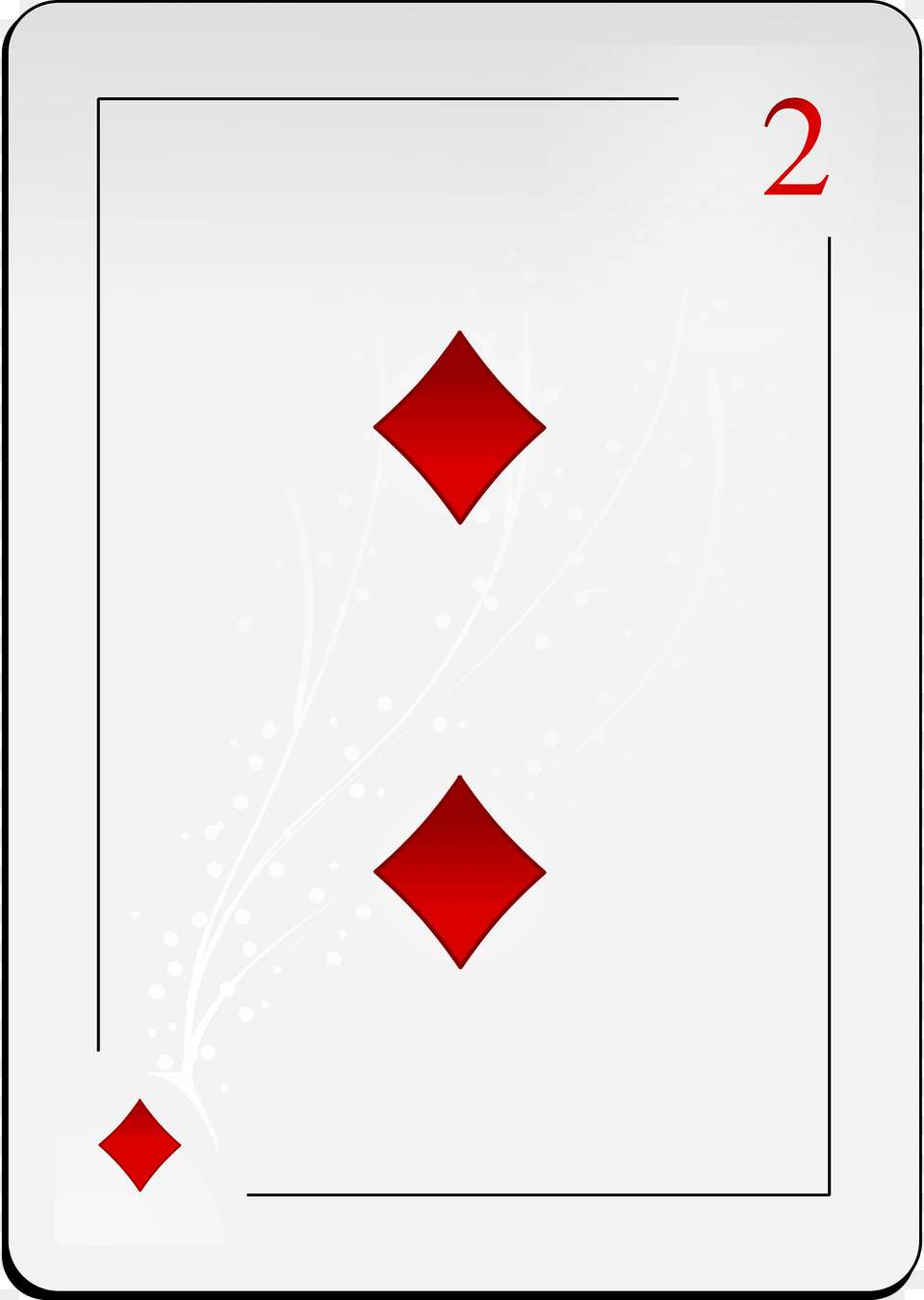 Two Of Diamonds Clipart, White Board Png Image