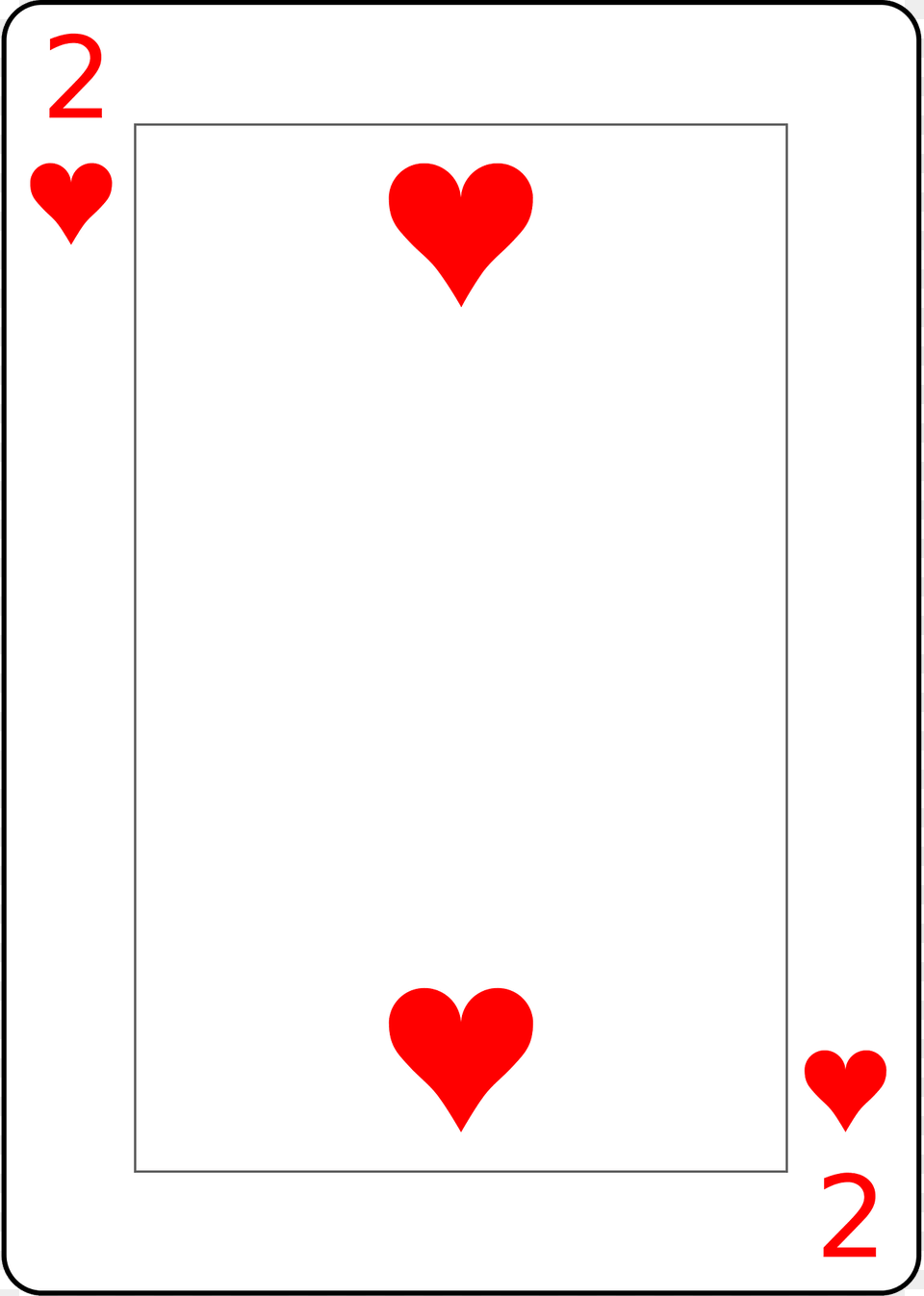 Two Of Hearts Clipart, Heart Free Png