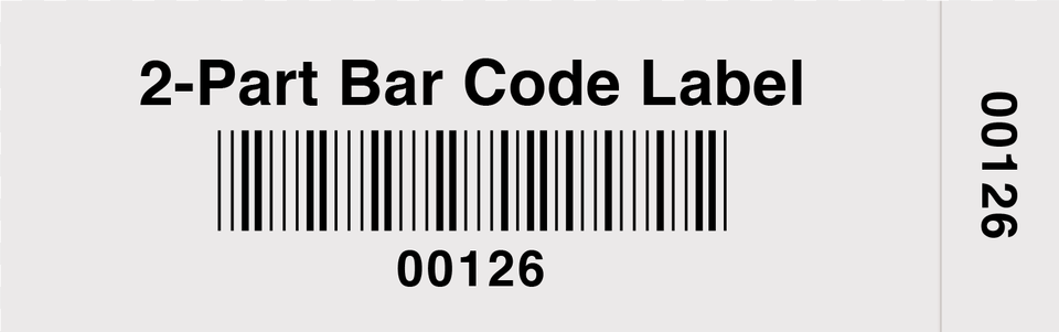 Two Part Bar Code Labels Ship, Text Free Png
