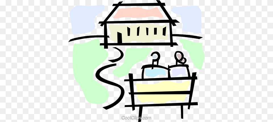 Two People Sitting On A Bench Royalty Vector Clip Art, Outdoors, Nature Free Png Download
