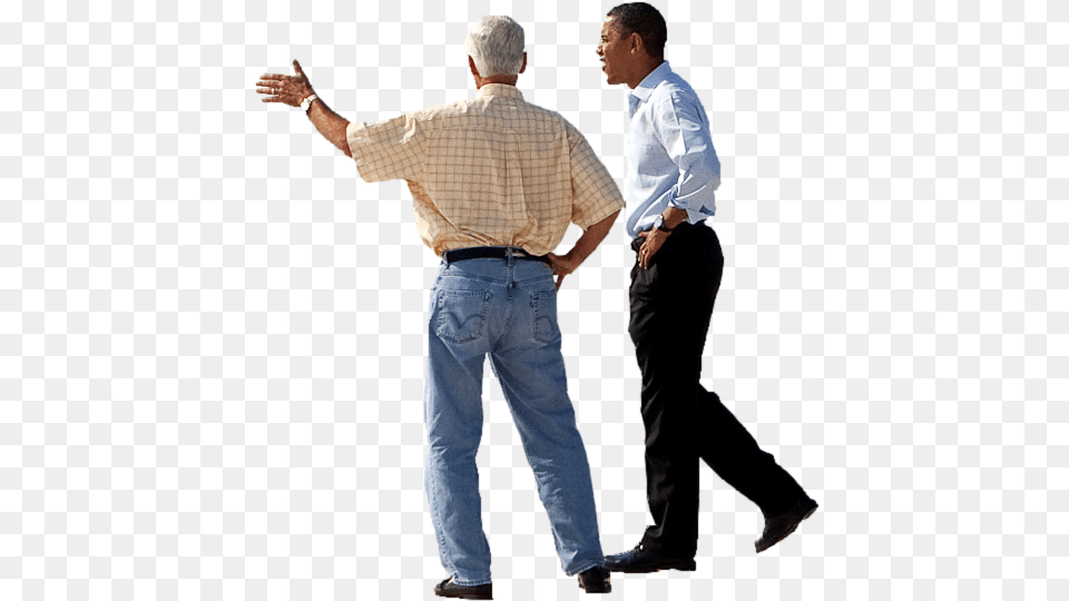 Two People Standing And Talking People Looking Up Transparent Background, Shirt, Pants, Jeans, Clothing Free Png