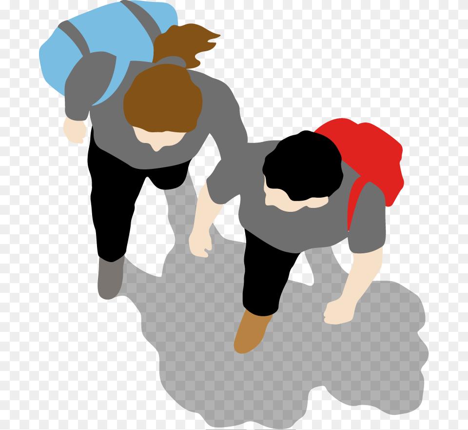 Two People Walking National Walking Month 2018, Person, Baby, Judo, Martial Arts Free Transparent Png