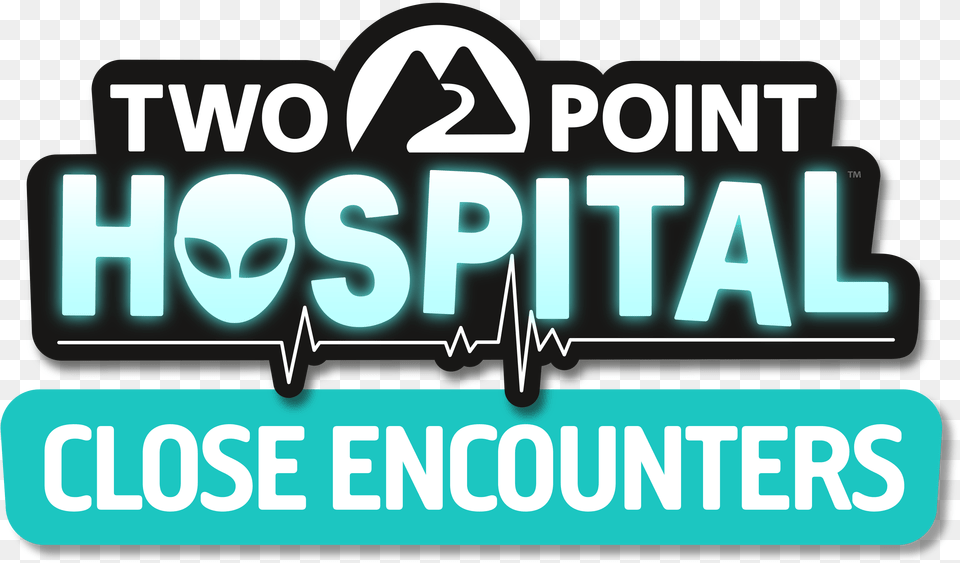Two Point Hospital Wiki Two Point Hospital Close Encounters, Logo, Scoreboard, Text, Light Free Png