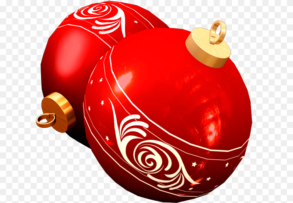 Two Red Christmas Ball Toy Image Toy Christmas Logo Transparent, Tape Free Png