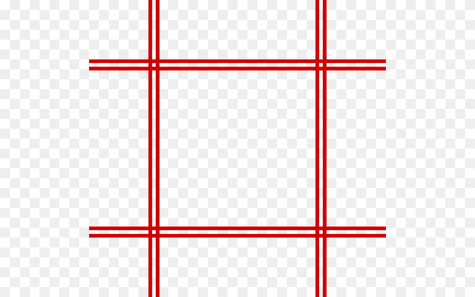 Two Red Line Border Png
