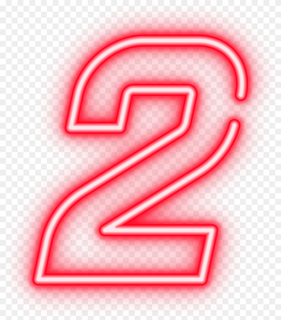 Two Red Neon Clip Art Image Free Transparent Png