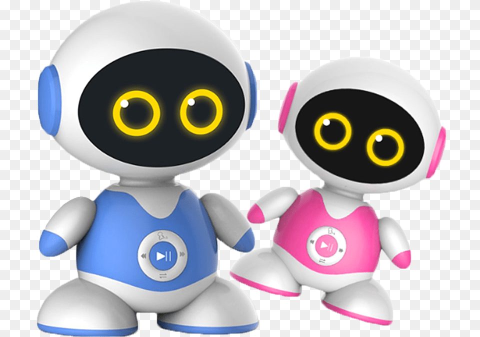 Two Robots Robot, Toy Free Png