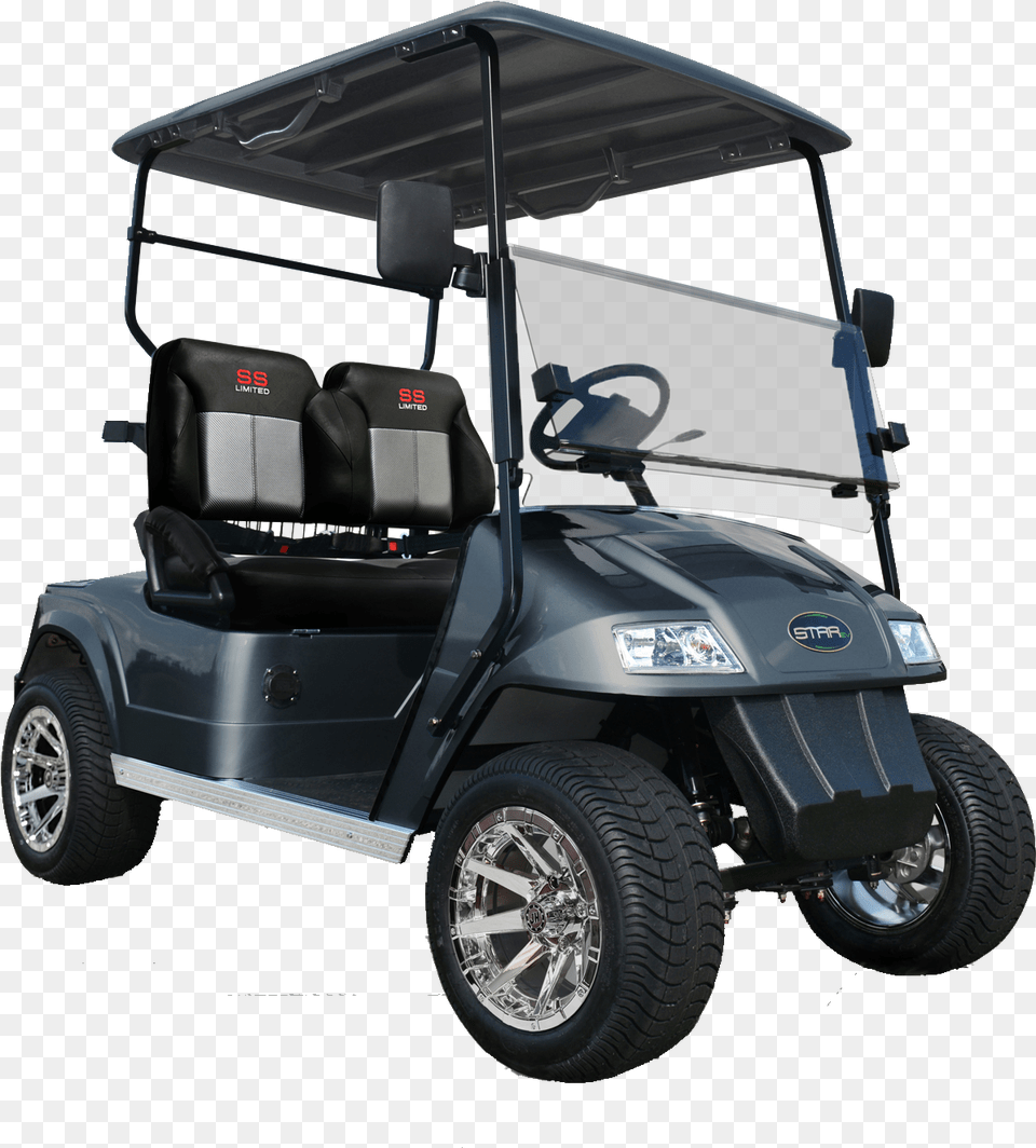 Two Seat Golf Carts Golf Cart, Machine, Wheel, Car, Transportation Free Png Download