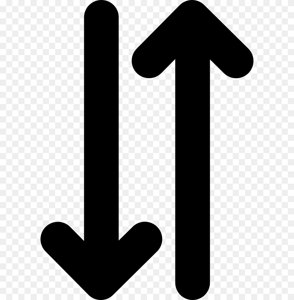 Two Side Arrow, Symbol, Sign, Blade, Razor Free Transparent Png