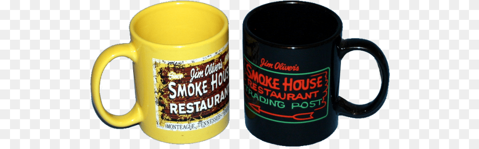Two Smoke House Signature Coffee Mugs Coffee Cup, Beverage, Coffee Cup Png