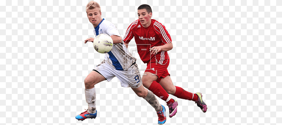 Two Soccer Players Two Football Players, People, Shorts, Soccer Ball, Sphere Free Png Download