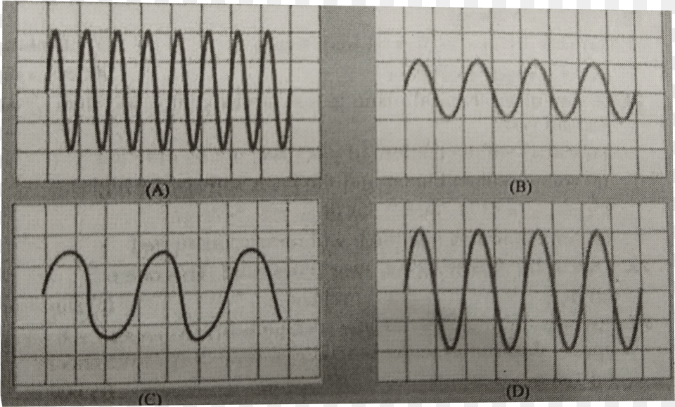 Two Sound Waves Represent Same Loudness But Different Png Image