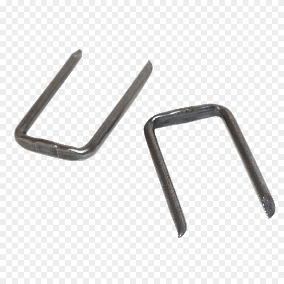 Two Staples, Aluminium, Device Png Image